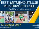 Fred Kudu mälestuseks: Eesti mitmevõistluse meistrid selguvad Tartus Fred Kudu mälestuseks: Eesti mitmevõistluse meistrid selguvad Tartus